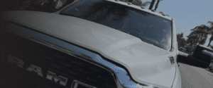 ram truck vehicle during professional automotive locksmith service for car lockout and key replacement