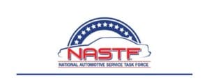 NASTF National Automotive Service Task Force certification logo for professional automotive locksmith services